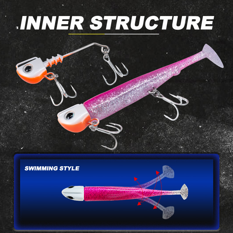 D1 110mm 34g 싱킹 메탈 지그 소프트 낚시 루 - Fishing Hook Treble 리뷰 및 가격