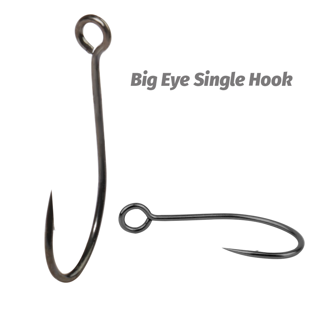 20PCS 큰 반지 단일 후크 2 #   4 #   6 - Fishing Hook Circle 리뷰 및 가격