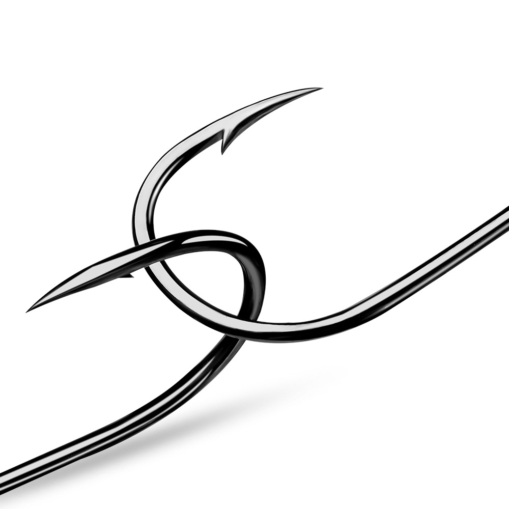 100개입 인라인 원형 훅, 바닷물용 바브 싱글 훅,  - Fishing Hook Circle 리뷰 및 가격