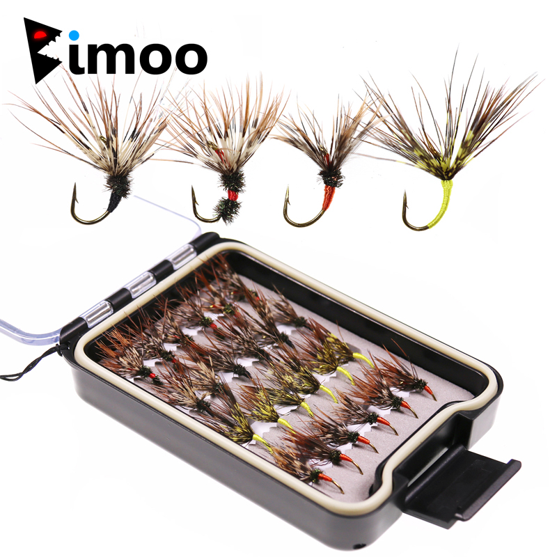 Bimoo 24PCS/Box Tenkara는 방수 플라 - Fishing Hook Size 리뷰 및 가격