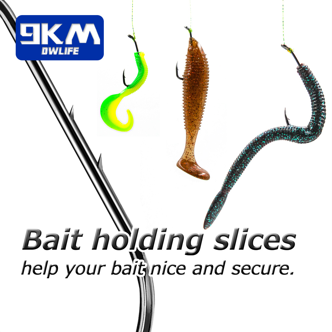 9KM Baitholder 낚시 후크 50~200Pcs - Fishing Hook Circle 리뷰 및 가격