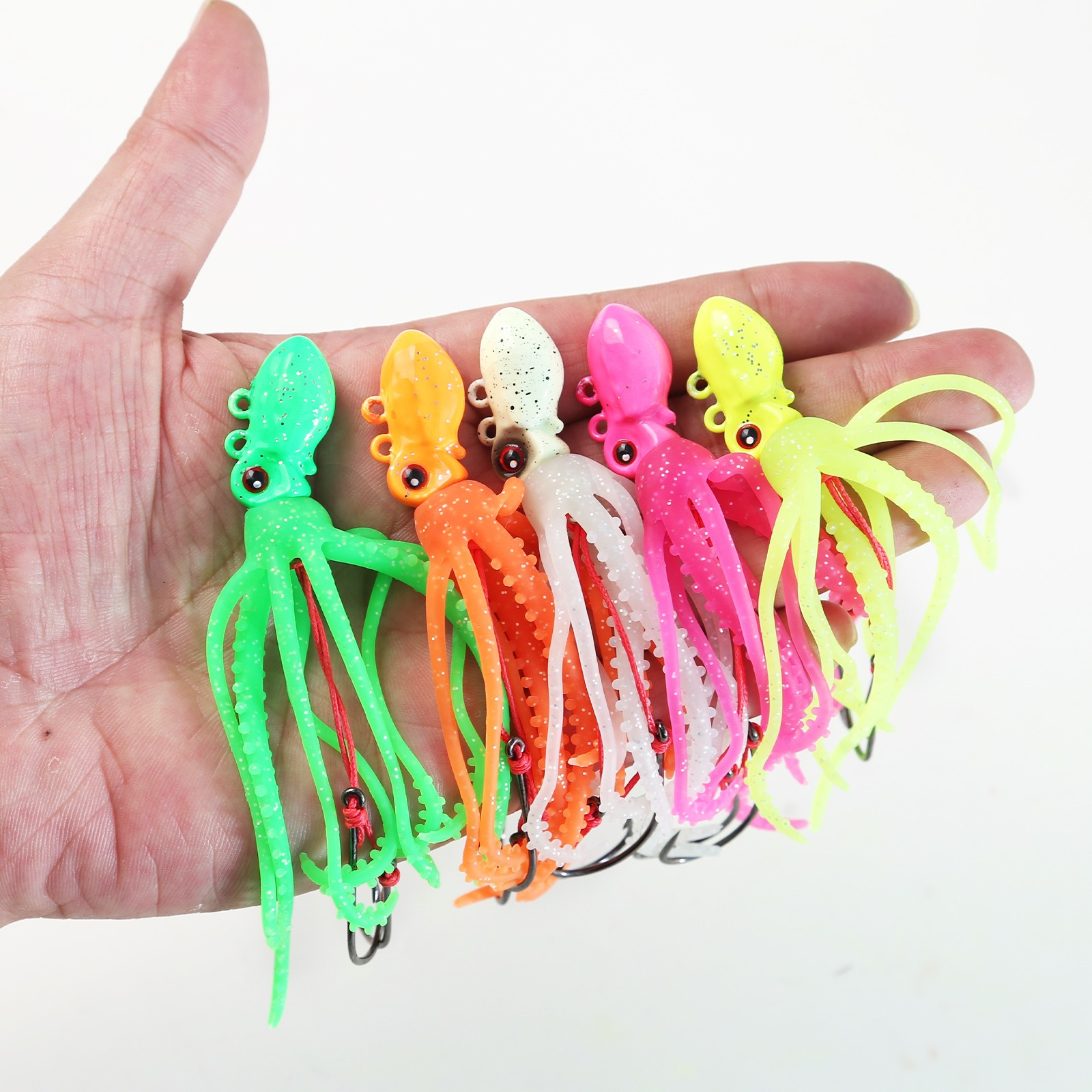 1개 20g30g40g50g60g 구리 헤드 TPE 스 - Fishing Hook Size 리뷰 및 가격