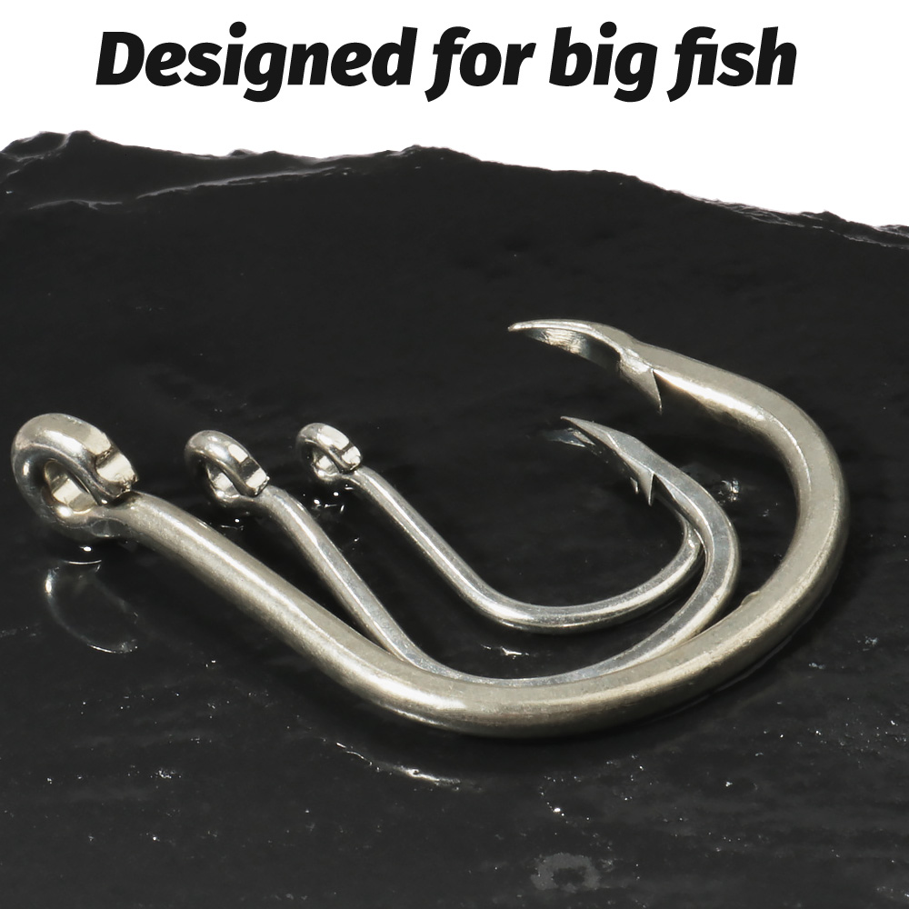 10PCS 큰 물고기 후크 1/0-7/0 슈퍼 Fish - Fishing Hook Circle 리뷰 및 가격
