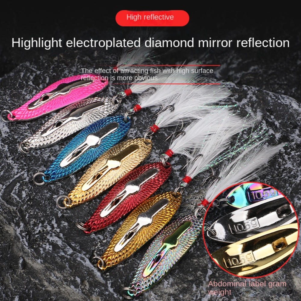 금속 낚시 루어 골드 실버 배스 태클, 인공 미끼 스피 - Fishing Hook Treble 리뷰 및 가격