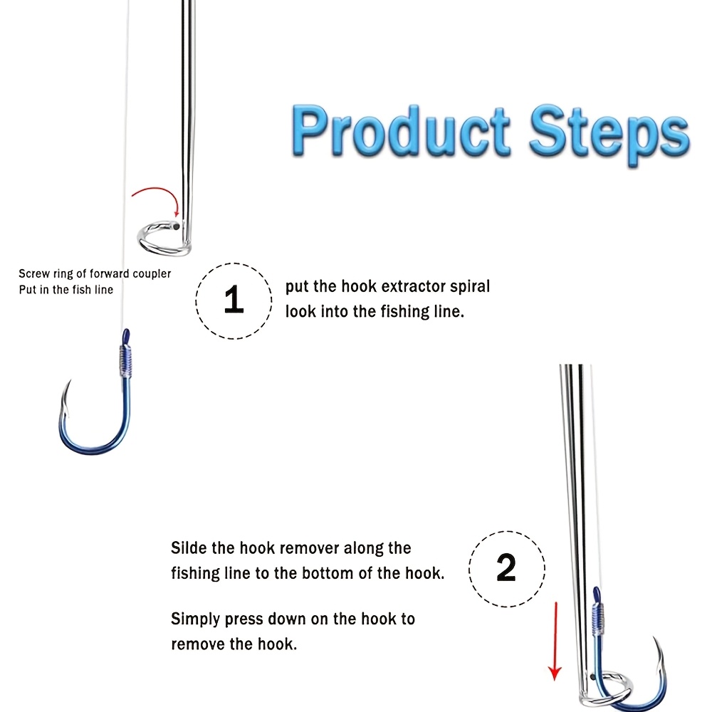 빠른 낚시 바늘 제거 도구, 안전 블라인드 포크 훅 딥 - Fishing Hook Sharpener 리뷰 및 가격