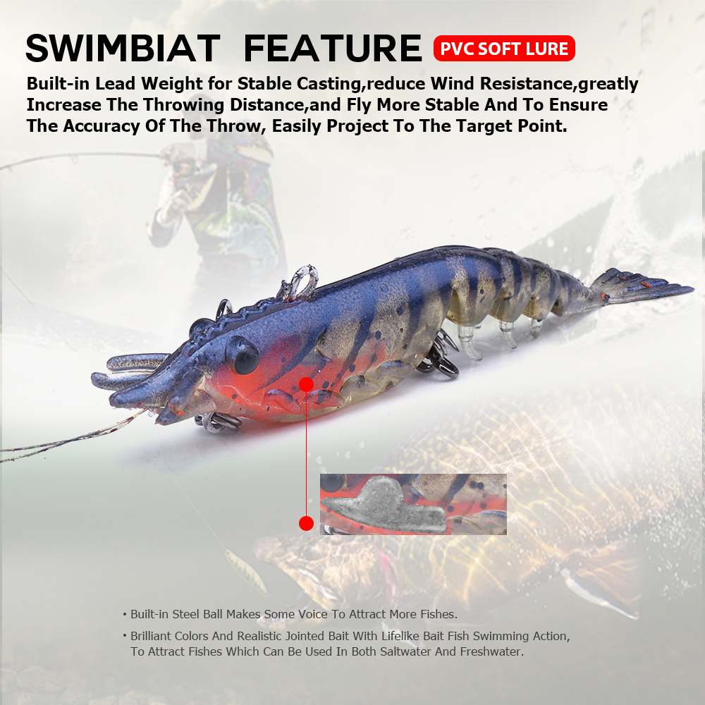 아고이 4개입/팩 10cm 11.5g 멀티 조인트 쉬림 - Fishing Hook Treble 리뷰 및 가격