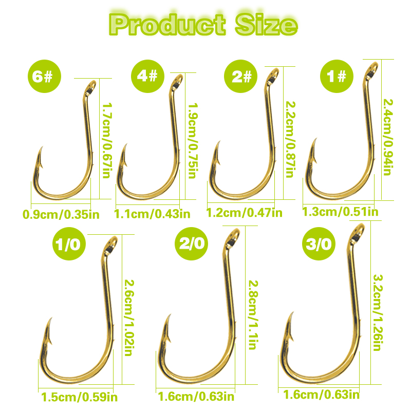 50pcs Fishing Octopus Hooks, S - Fishing Hook Circle 리뷰 및 가격